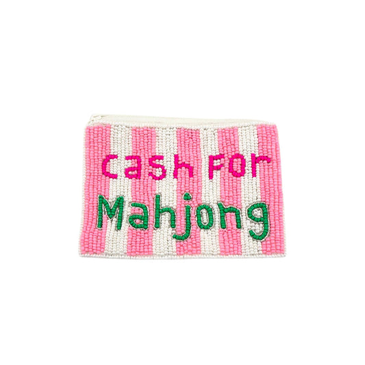 Cash for Mahjong Pink - coin purse
