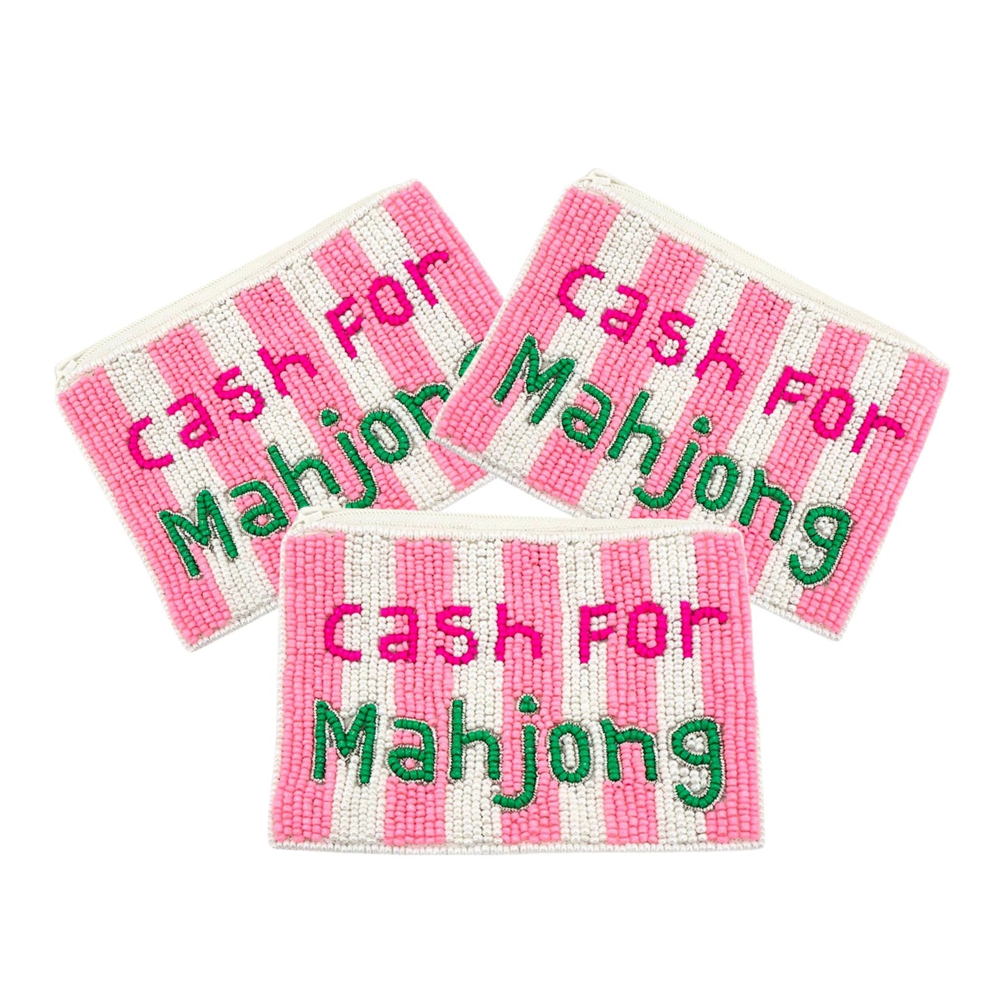 Cash for Mahjong Pink - coin purse