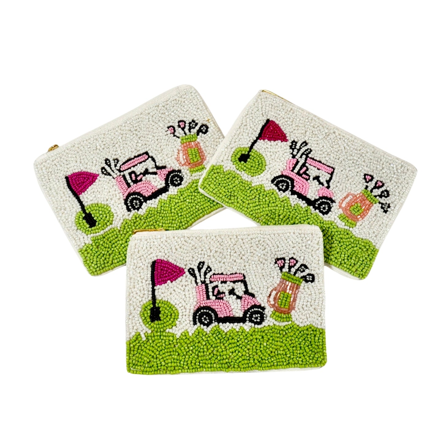 Golf Cart Flag - coin purse