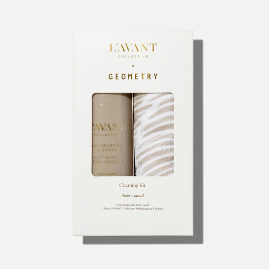 L'avant x Geometry Cleaning Kit - Ambre Santal