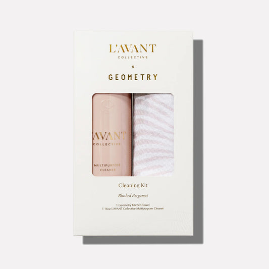 L'avant x Geometry Cleaning Kit - Blushed Bergamot