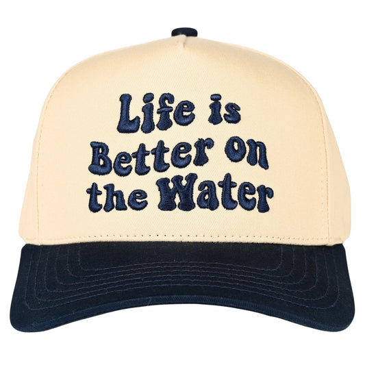 Life is Better on the Water CC Trucker Hat - Navy