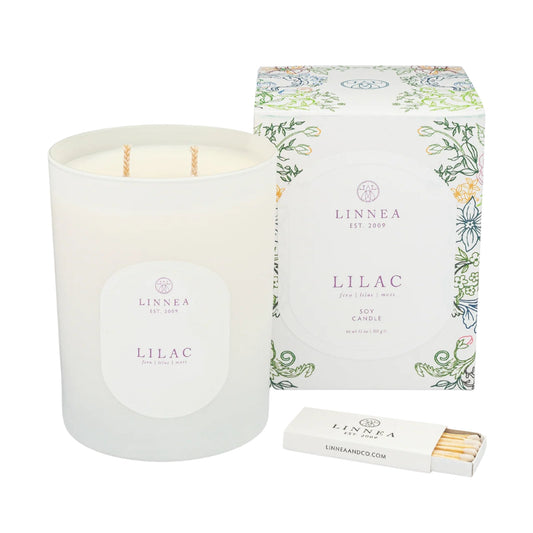 Linnea Lilac 2-Wick Candle