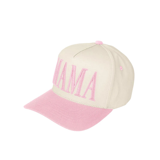 MAMA CC Trucker Hat - Light Pink
