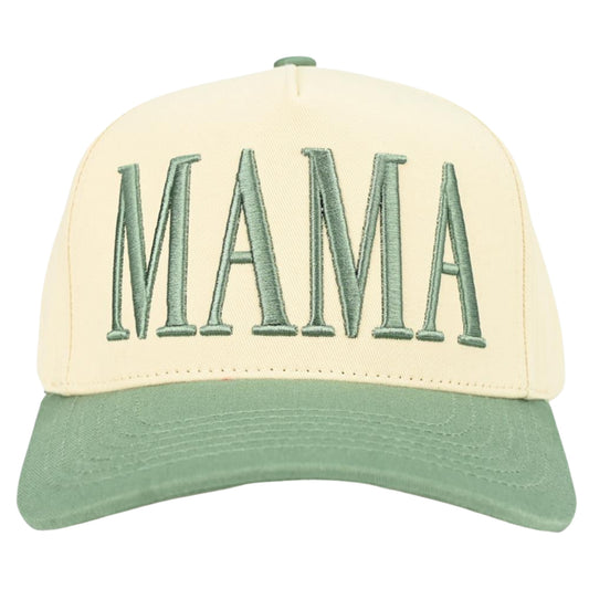 MAMA CC Trucker Hat - Sage