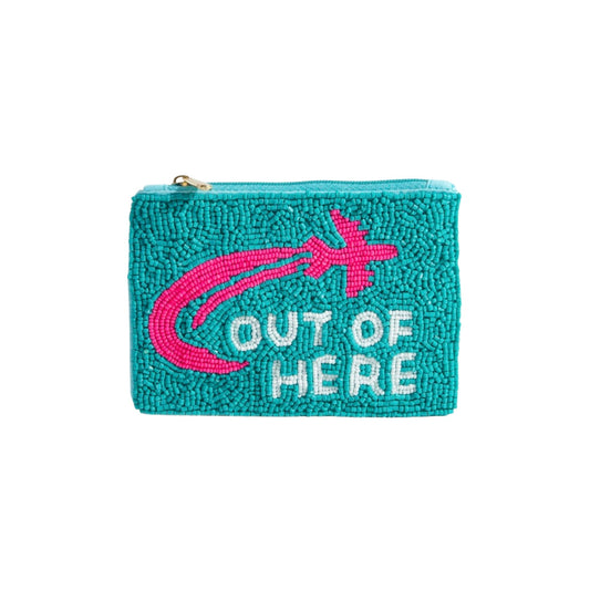 Out of Here - coin purse