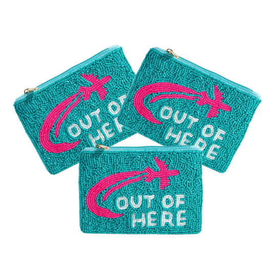 Out of Here - coin purse